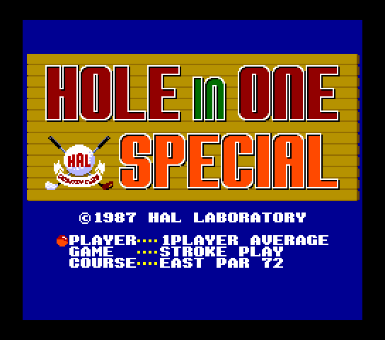 Play <b>Hole In One Special</b> Online